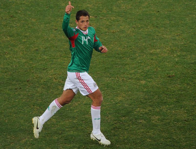 Chicharito Hernandez, 25 anni, 35 gol in 57 presenze con il Messico
